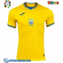 Fotballdrakt Herre Ukraina Hjemmedrakt EM 2024 Kortermet